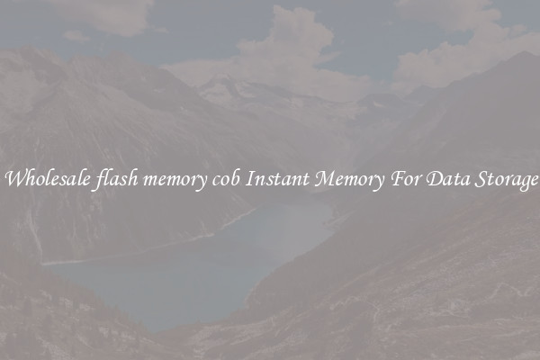 Wholesale flash memory cob Instant Memory For Data Storage