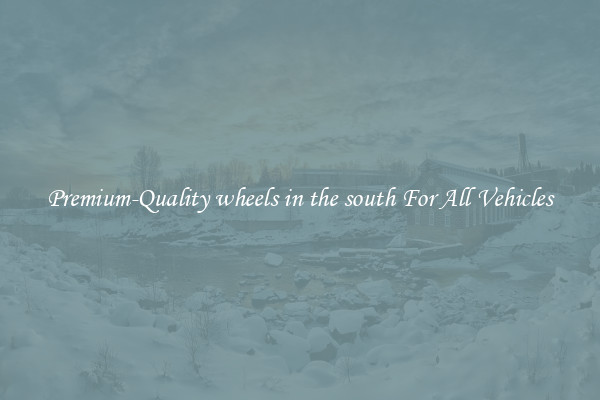 Premium-Quality wheels in the south For All Vehicles