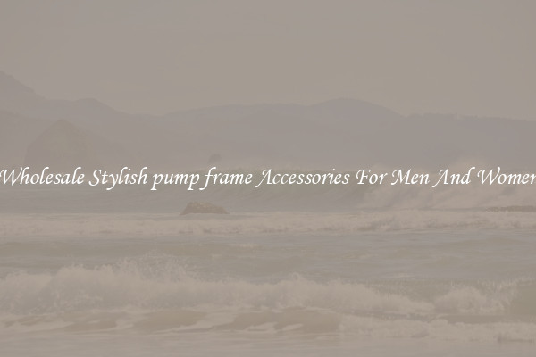 Wholesale Stylish pump frame Accessories For Men And Women